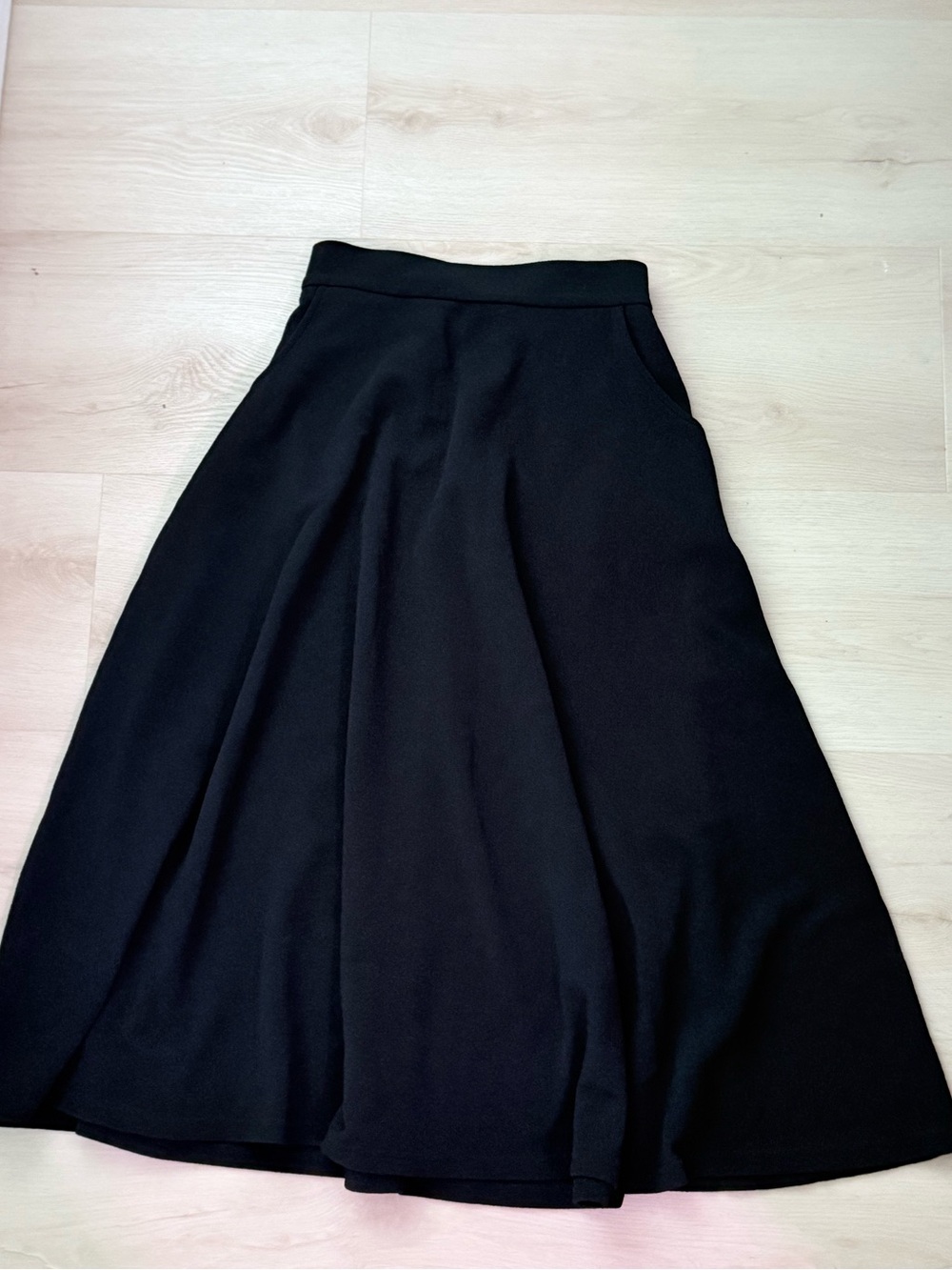 Black Midi Skirt